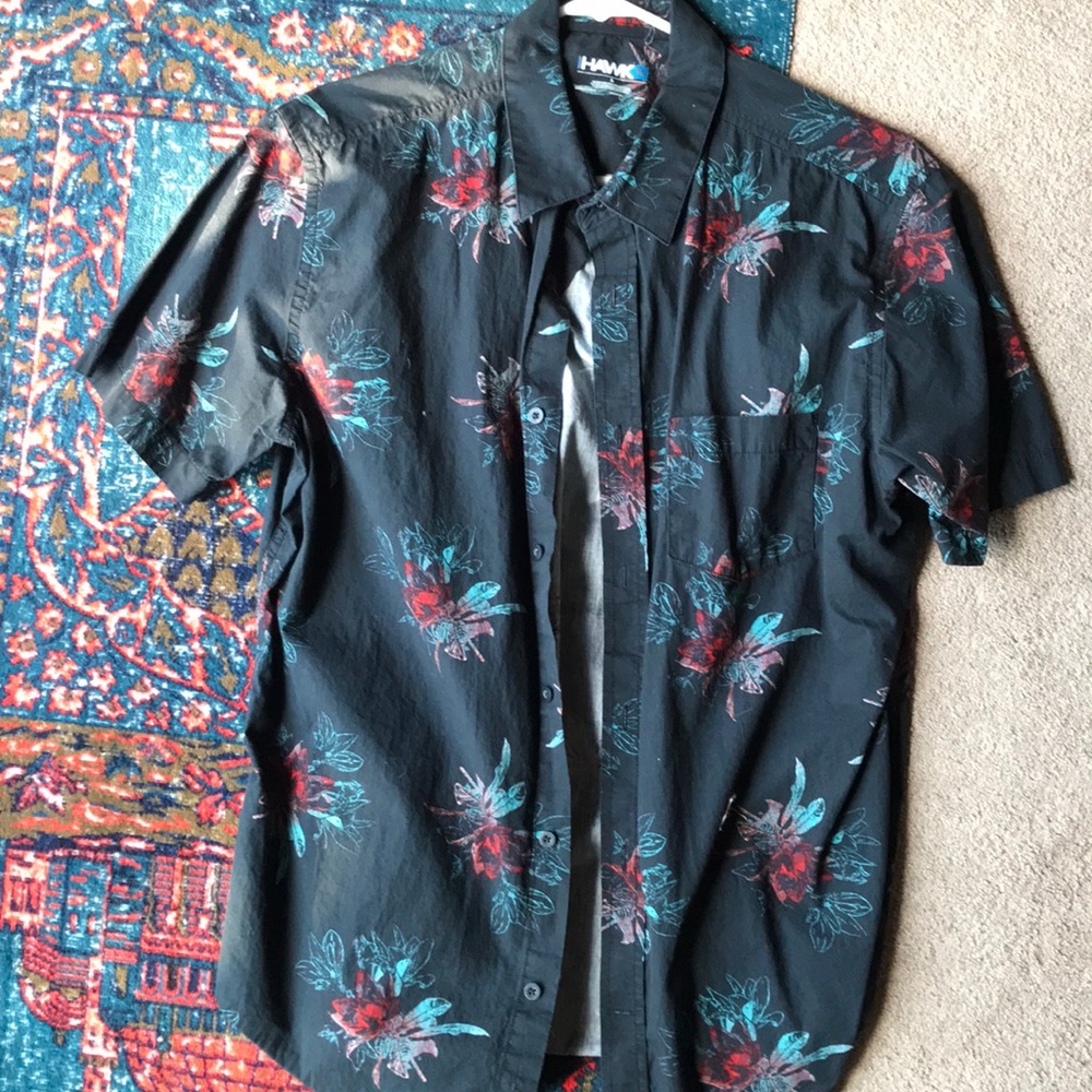Floral Casual Button Down